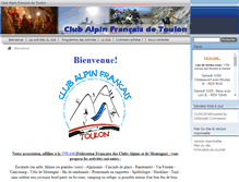 Tablet Screenshot of clubalpintoulon.org